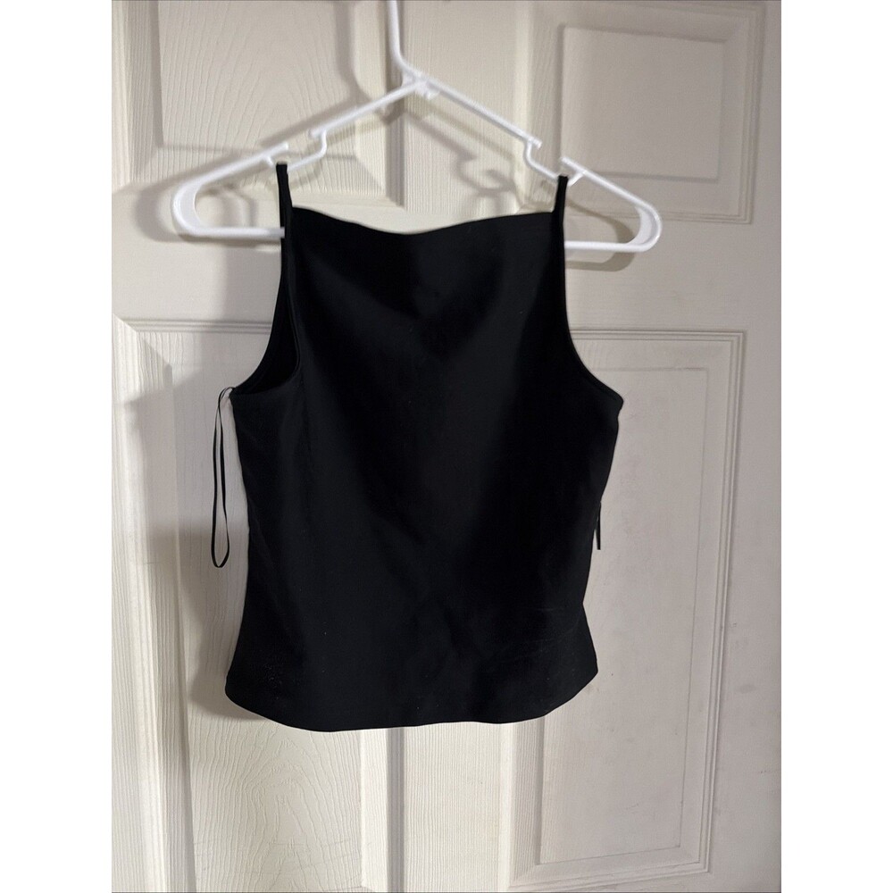 PETAL+PUP Women’s Medium Cami Black Top